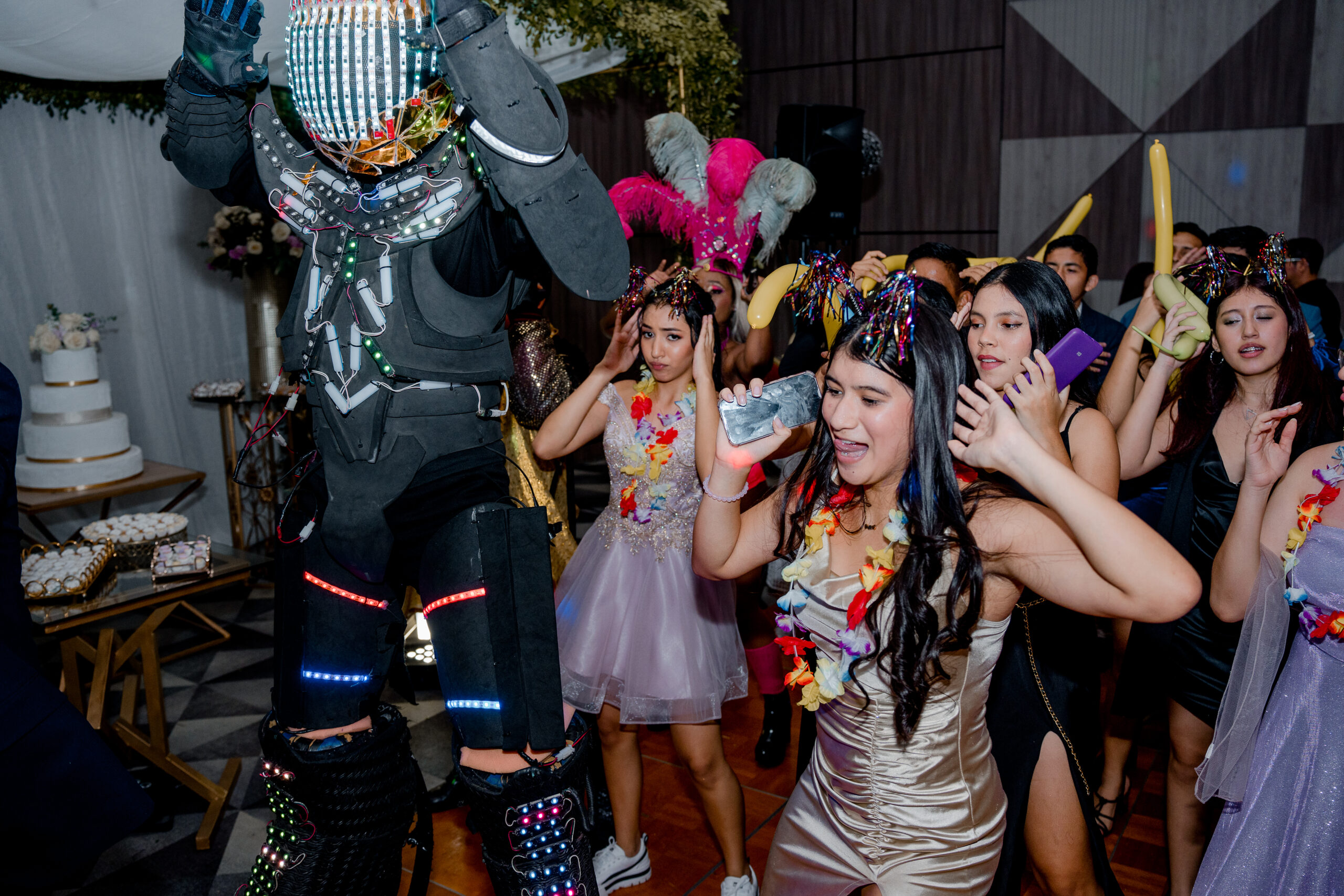 Foto de la quinceañera de la sobrina de Mary Grace