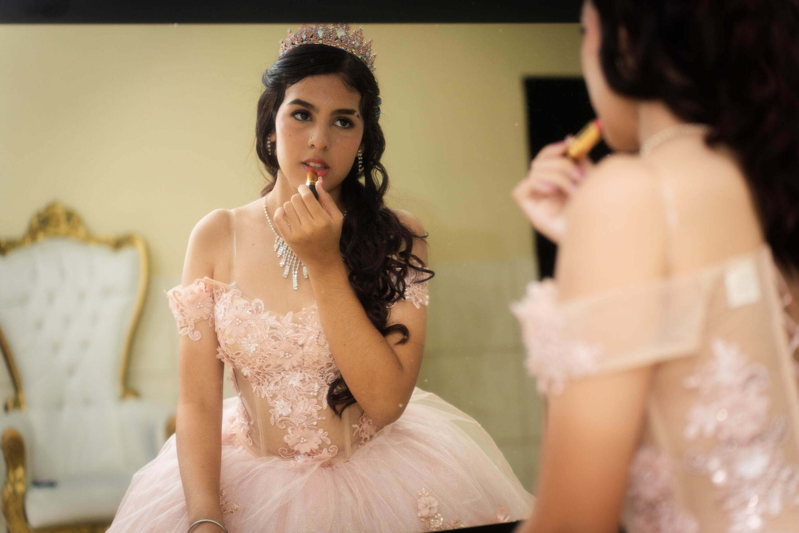 Foto de la quinceañera de la sobrina de Mary Grace