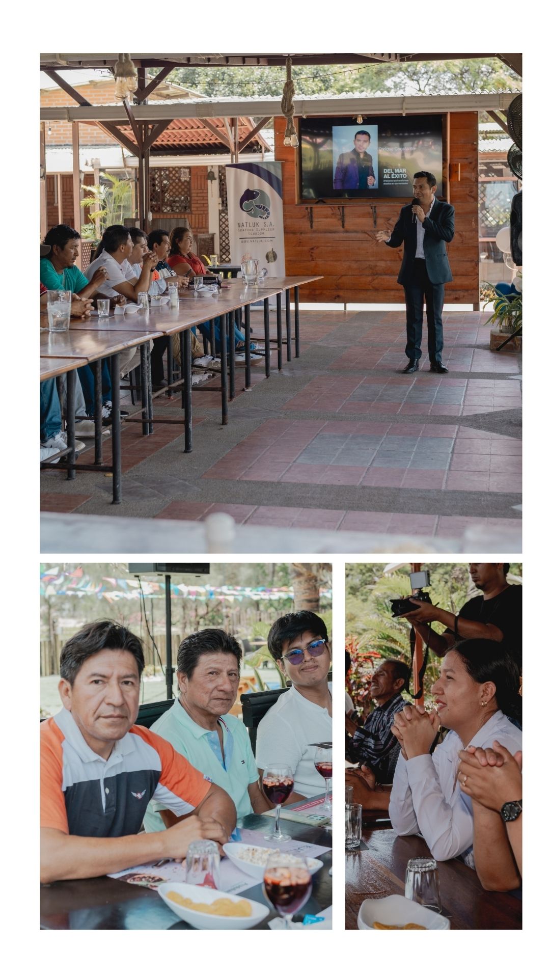 Collage de la jornada de aniversario