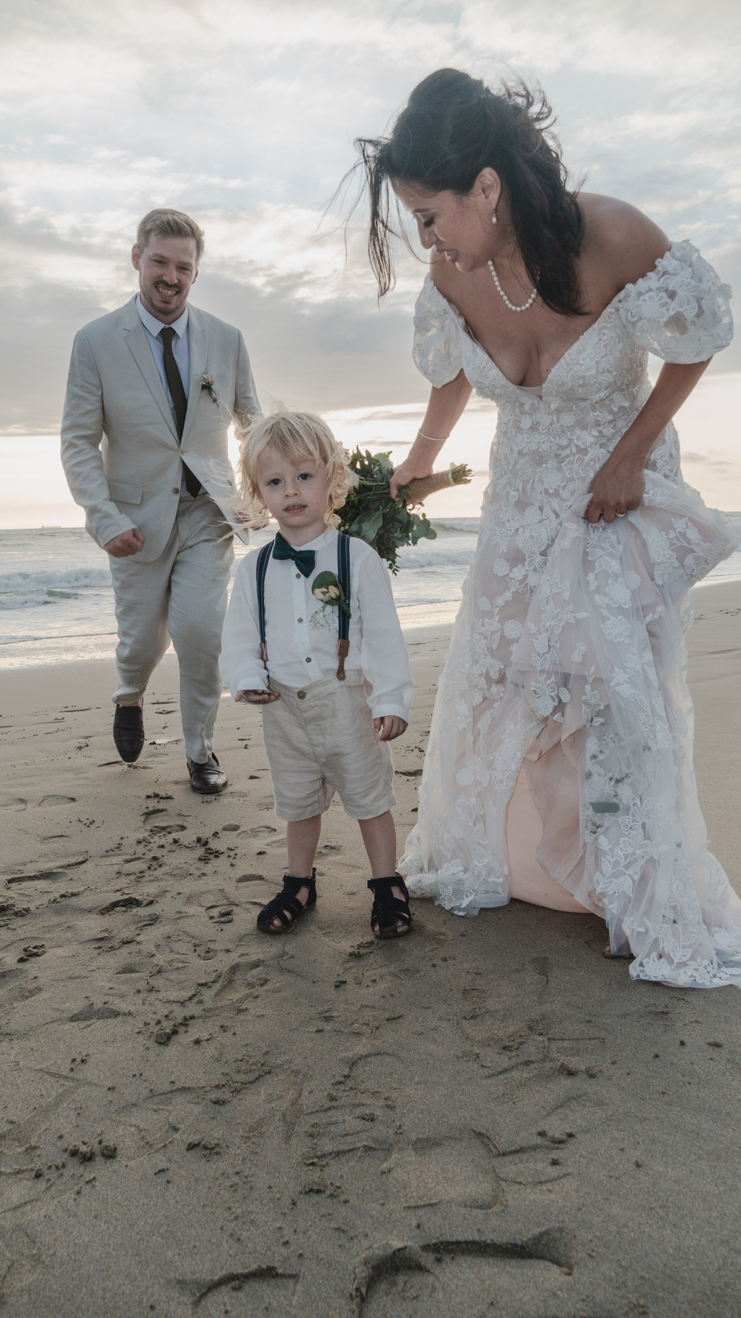 Familia compartiendo un momento