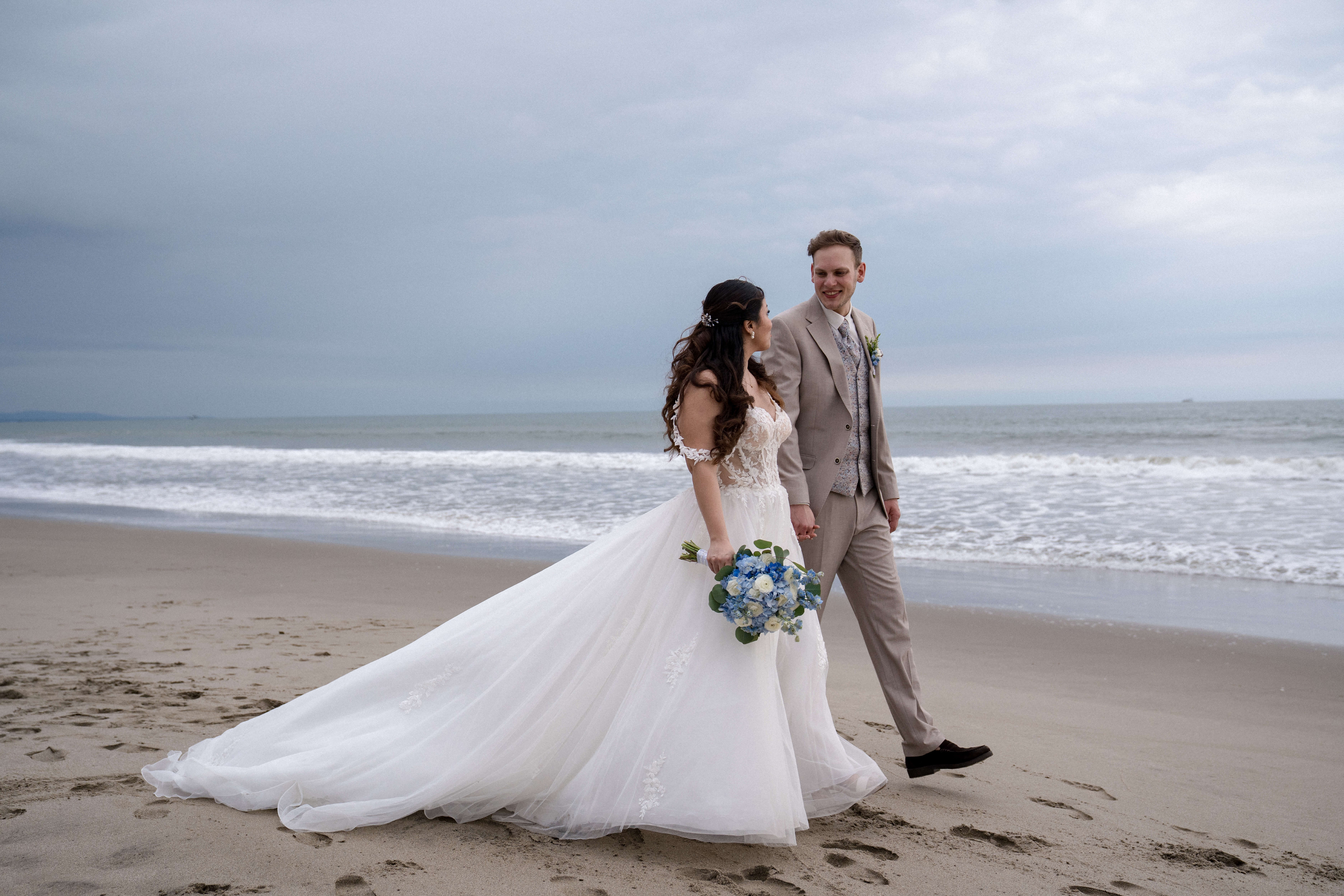 Un momento de conexión entre Cristhoph y Suanny...