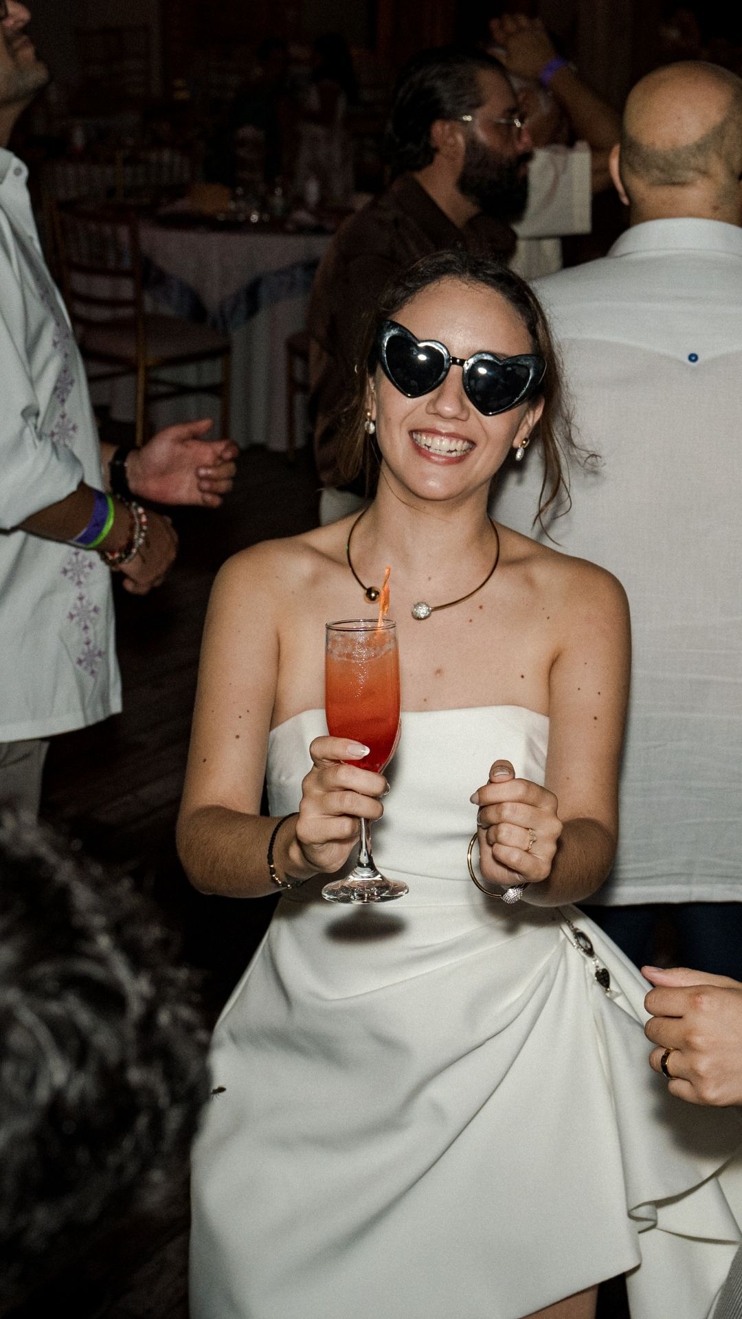 Disfrutando el gran día