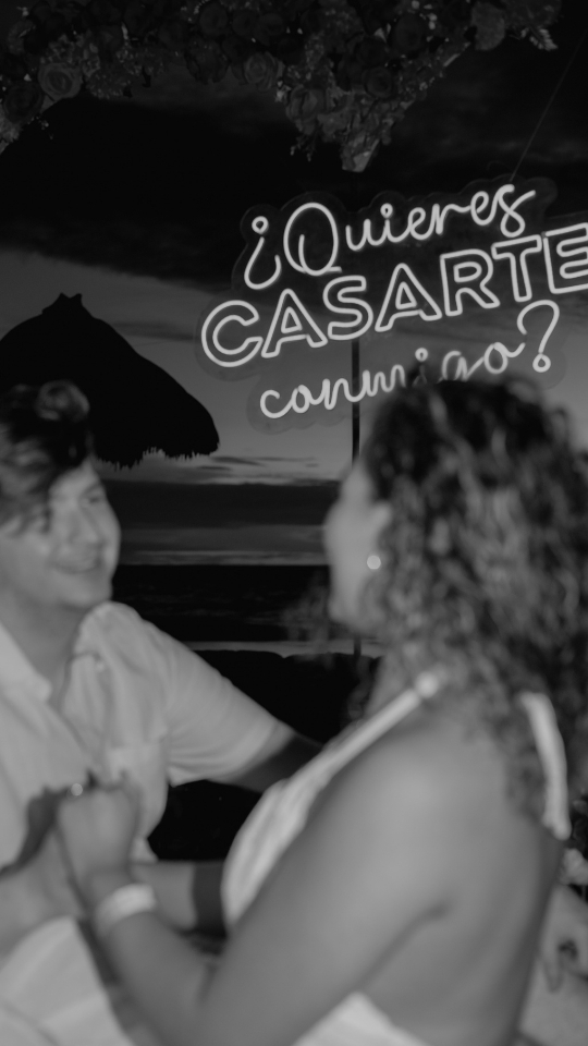 Momentos del sí en la playa