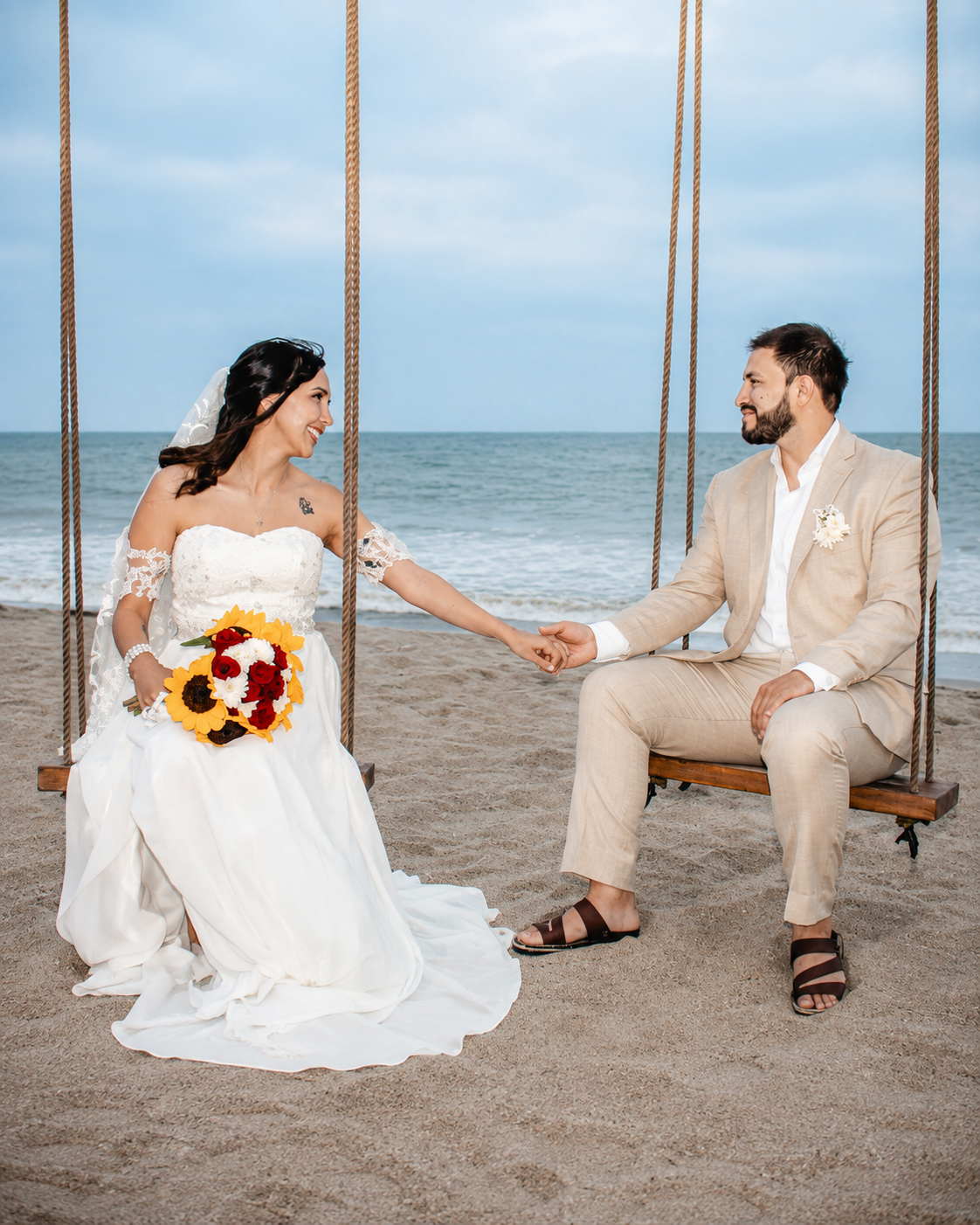 Jonathan y Semjace — boda en Ocean Beach