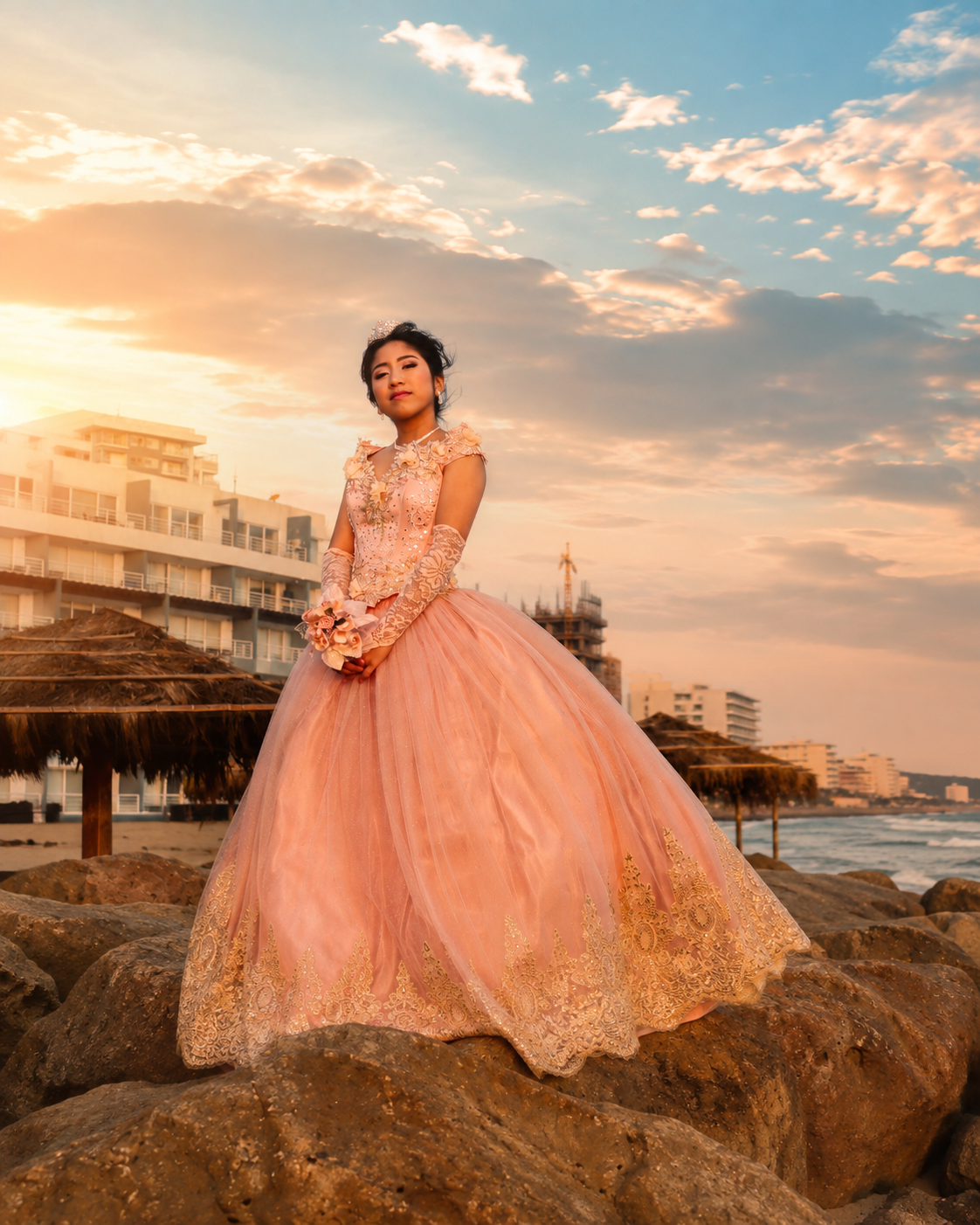 Antonella — XV años en Playas, Ecuador